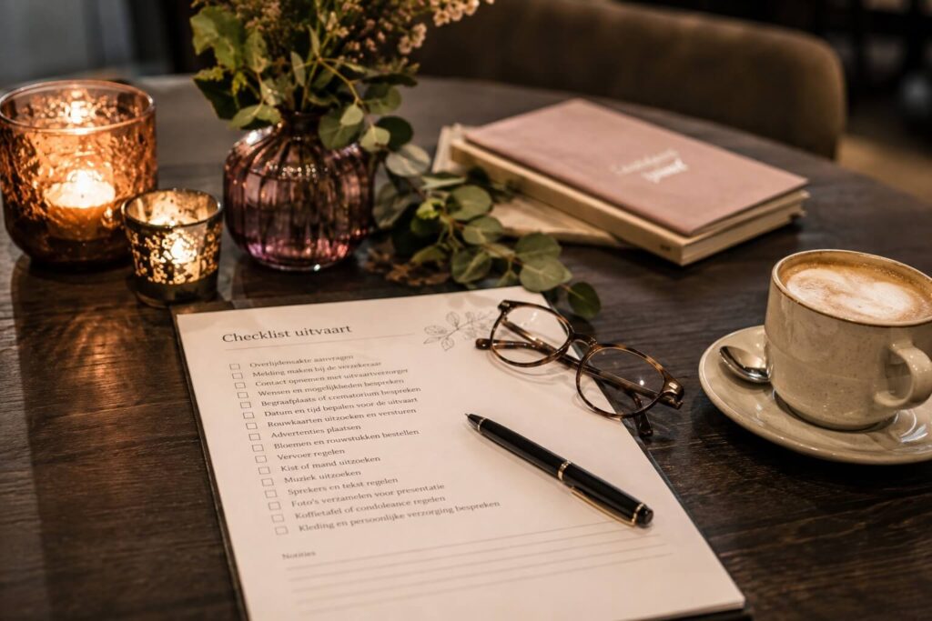Checklist uitvaart